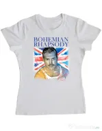Tricou ADLER dama Bohemian Rhapsody Alb