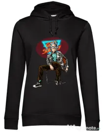 Hoodie dama cu gluga Sanchez Negru