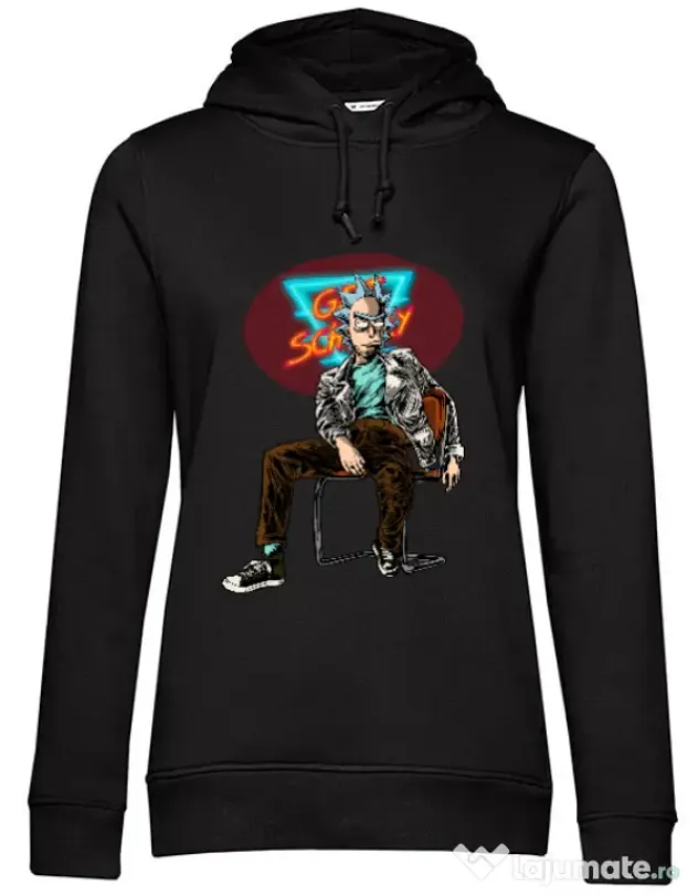 Hoodie dama cu gluga Sanchez Negru