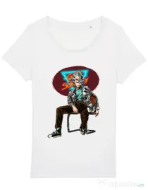 Tricou STANLEY STELLA dama Sanchez Alb