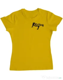 Tricou ADLER dama 5 minute Galben