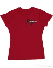 Tricou ADLER dama 5 minute Rosu
