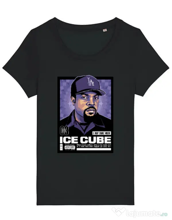 Tricou STANLEY STELLA dama ICE CUBE Negru