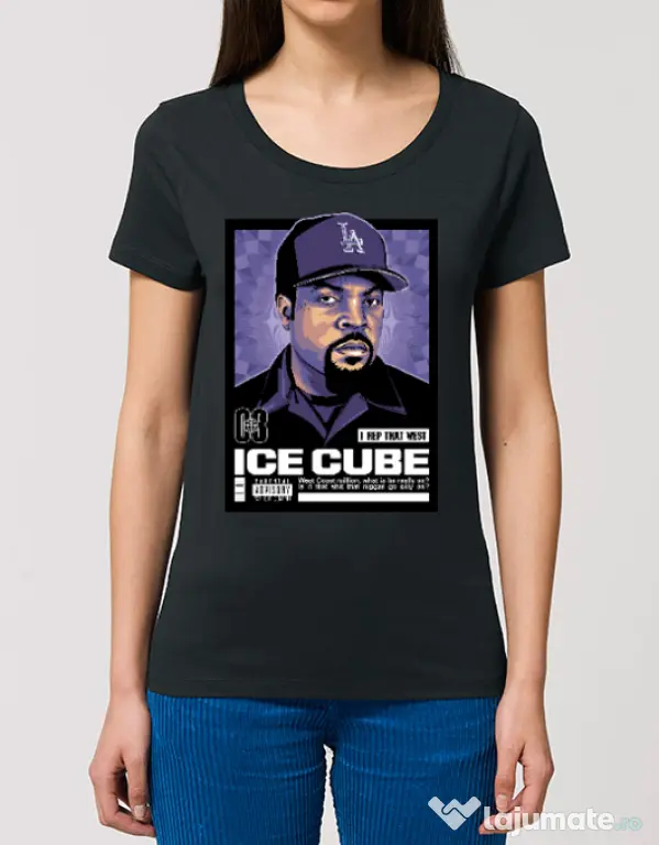 Tricou STANLEY STELLA dama ICE CUBE Negru