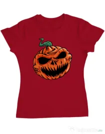 Tricou personalizat dama Pumpkin Rosu