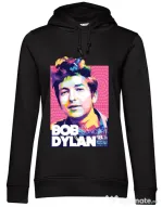 Hanorac dama cu gluga Bob Dylan Negru