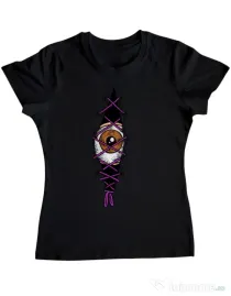 Tricou personalizat dama INSIDE OF ME Negru