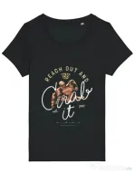 Tricou STANLEY STELLA dama Reach out and grab Negru