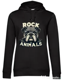 Hanorac dama cu gluga BULLDOG 06 Negru