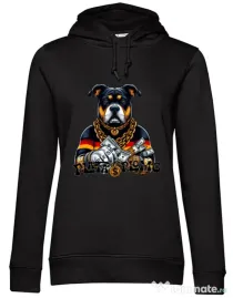 Hanorac dama cu gluga BULLDOG 08 Negru