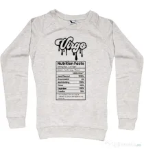 Bluza personalizata dama Zodiac | Fecioara Migdala melanj
