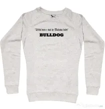Bluza personalizata dama BULLDOG 09 Migdala melanj