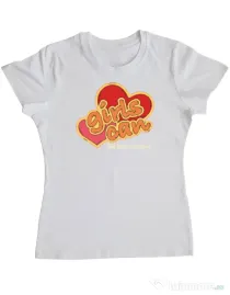Tricou personalizat dama Girls Can Alb