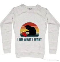 Bluza ADLER dama I do what i want Migdala melanj