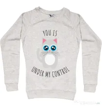 Bluza ADLER dama Under my control Migdala melanj