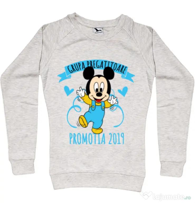 Bluza ADLER dama Absolvire Mickey Mouse Migdala melanj