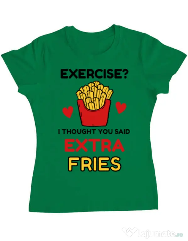 Tricou ADLER dama Exercise extra fries Verde mediu