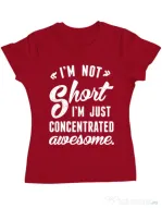 Tricou ADLER dama Concentrated awesome Rosu