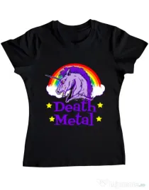 Tricou ADLER dama Death Metal Negru