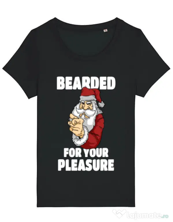 Tricou STANLEY STELLA dama Bearded for your pleasure Negru