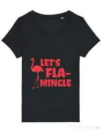 Tricou STANLEY STELLA dama Let’s flamingle Negru