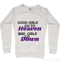 Bluza ADLER dama Bad girls go down Migdala melanj