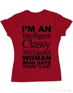 Tricou ADLER dama Classy Woman Rosu