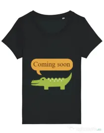 Tricou STANLEY STELLA dama Coming soon Negru