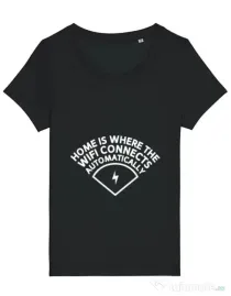 Tricou STANLEY STELLA dama Home wifi Negru