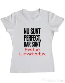 Tricou ADLER dama Editie limitata Alb