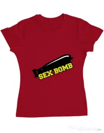 Tricou ADLER dama Sex bomb Rosu