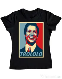 Tricou ADLER dama Trololo Negru