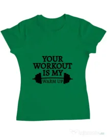 Tricou ADLER dama Your workout Verde mediu