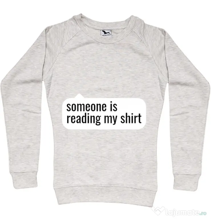 Bluza ADLER dama Reading my shirt Migdala melanj