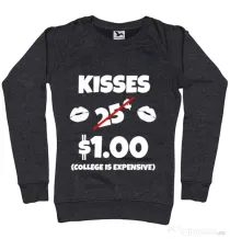 Bluza ADLER dama College is expensive Negru melanj