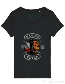Tricou STANLEY STELLA dama Native chief Negru