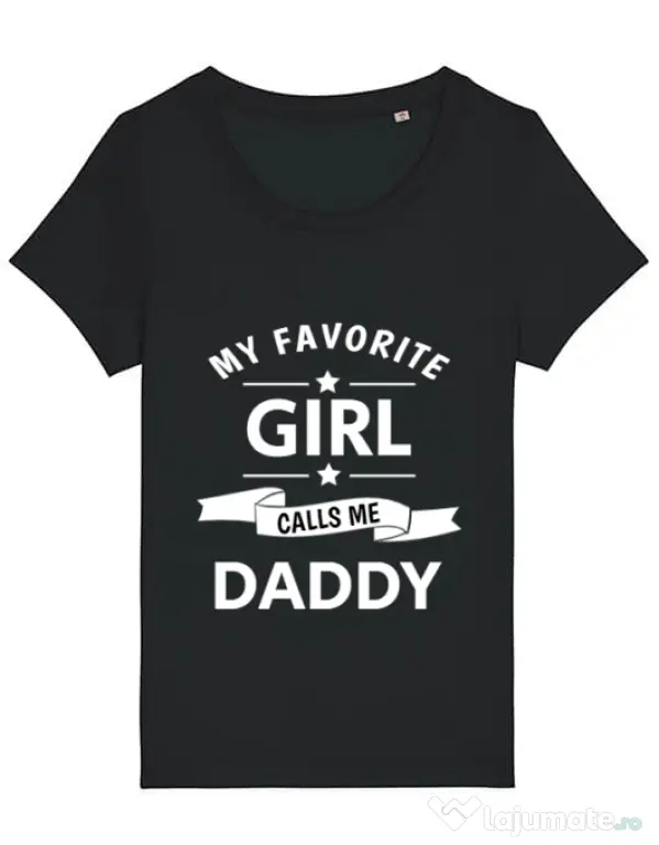 Tricou STANLEY STELLA dama My favorite girl Negru