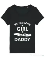 Tricou STANLEY STELLA dama My favorite girl Negru