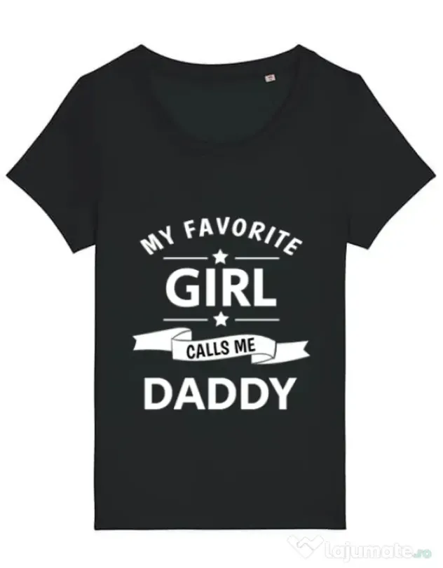 Tricou STANLEY STELLA dama My favorite girl Negru