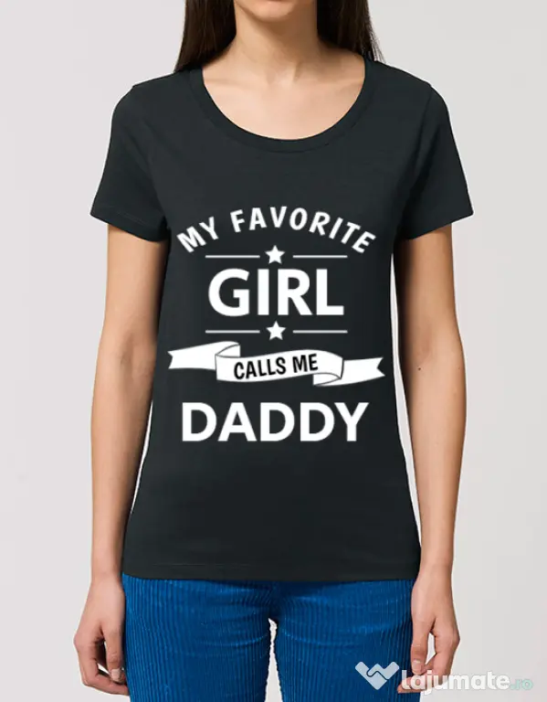 Tricou STANLEY STELLA dama My favorite girl Negru