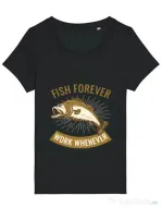 Tricou STANLEY STELLA dama Fish forever Negru