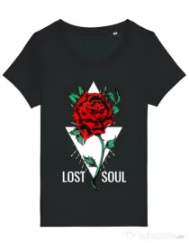 Tricou STANLEY STELLA dama Lost soul Negru
