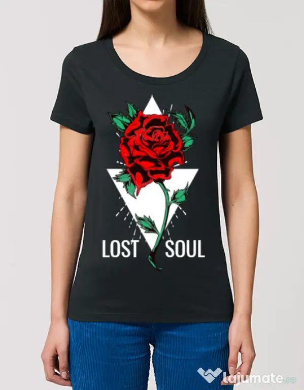 Tricou STANLEY STELLA dama Lost soul Negru