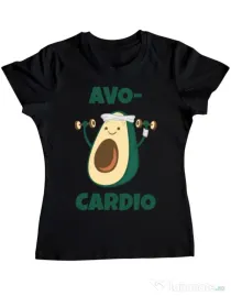 Tricou ADLER dama Avo-cardio Negru