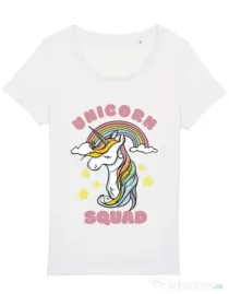 Tricou STANLEY STELLA dama Unicorn squad Alb