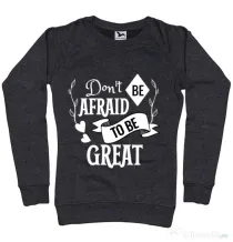 Bluza ADLER dama Be great Negru melanj