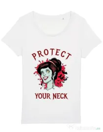 Tricou STANLEY STELLA dama Protect your neck Alb