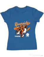 Tricou ADLER dama Tigers team Albastru azuriu