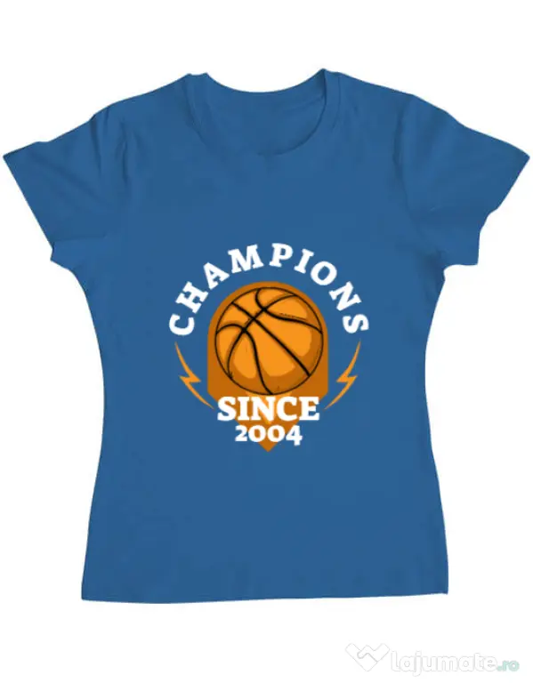 Tricou ADLER dama Champions Albastru azuriu