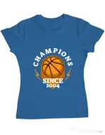 Tricou ADLER dama Champions Albastru azuriu